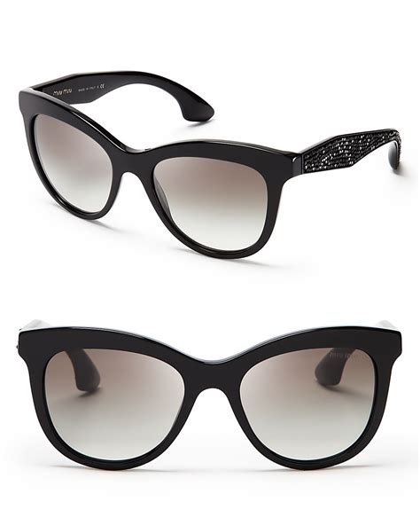 miu miu brille schwarz|Women's Eyewear & Sunglasses .